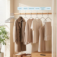 20 Pack Extra Wide Stainless Steel Coats Hangers, 17.7″ Heavy Duty Clothes Hange