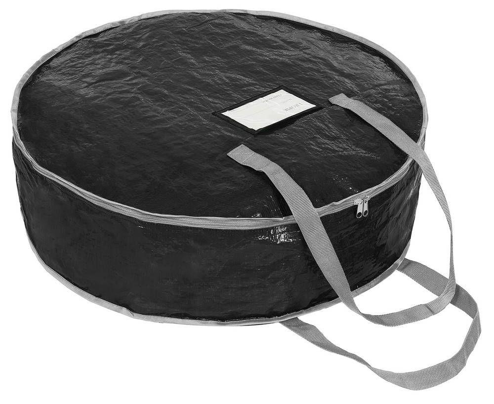Wreath Storage Bag By 36″ – Garland Holiday Container Tear Resistant Material…