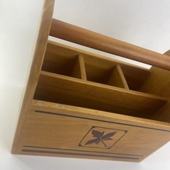 Good Quality Wooden Storage Box Container Multi Use Organizer Case Handle Maple