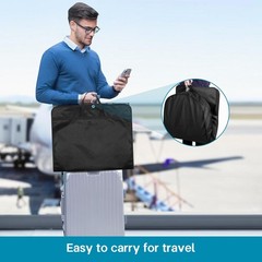 KIMBORA 43″ Garment Bag for Travel, Gusseted Suit Bags for Men With Handle Ga…