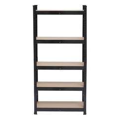59 in 5 Tier Heavy Duty Metal Warehouse Shelving Rack Unit Garage Storage Shelf