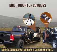 Universal Fit Cotton Rope Cowboy Hat Holder – Portable & Easy-Install Design