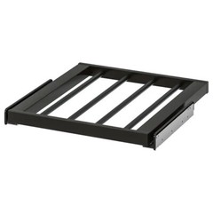 NEW Ikea KOMPLEMENT 704.465.21 pants hanger black-brown 19 5/8 x 22 7/8