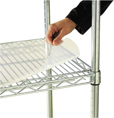 ALESW59SL3624 Plastic 36 In. X 24 In. Shelf Liners for Wire Shelving – Clear (4/