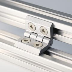 Zinc Alloy Hinge Sets door Frame Hinges For 2020 Aluminum Extrusion Profile Slo