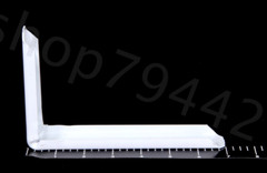 EVERBILT Shelf Brackets and Covers White (18×7″x4.5″)(1×9.25″x5-7/8″)+1 Extra