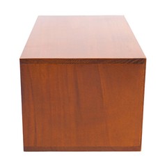Vintage Small Wooden Desktop Storage Box Drawer Display Shelf Organizer Craft US
