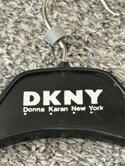 DKNY Clothing Hanger Donna Karan New York Suit Coat Jacket Shirt Black Strong