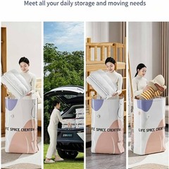 No Pump 3D Vacuum Storage Life Space Saver Better Life Space Bags 1/2/3/5Pcs