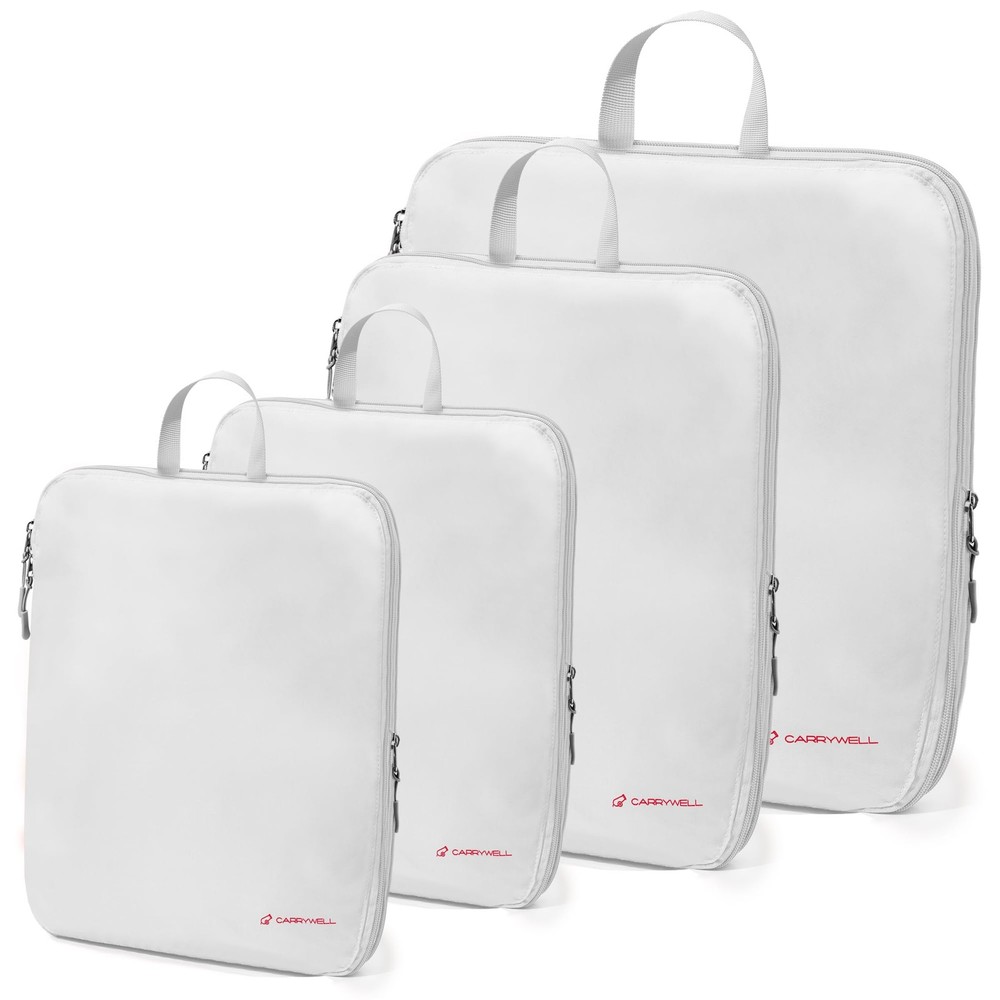 (Not Made In China) Compression Packing Cubes For Travel, Suitcase and Luggag…
