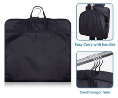 43″ Garment Bag for Travel, Gusseted Suit Bags for Men with Handle Garment Bags