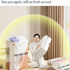No Pump 3D Vacuum Storage Life Space Saver Better Life Space Bags