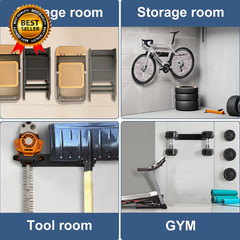 2Pack Folding Chair Storage Rack Chair Hangers for Garage Wall Garage