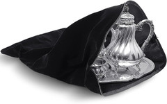Silver Storage Bags Oversized 24 X 30 Zipper anti Tarnish Cloth Bag for Silver S