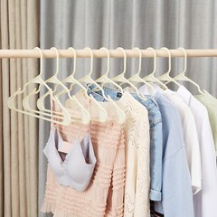 25/50pcs Coat Hanger 16.5in Space Saving Non Slip Clothes Trouser Coat Suit Bar