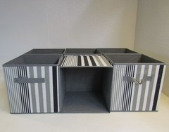 Sorbus Collapsible Storage Cubes Lot of 6 Multicolored 11-in x 10.5-in x 10.5-in