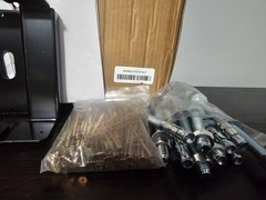 10 PCS 6×6 Black Galvanized Post Base Steel Inter 5.5×5.5 Wood to Concrete