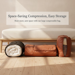 Faux Leather Storage Case, Living Room – Under Bed