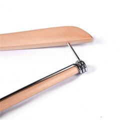 Quality Hangers Wooden Hangers Beautiful Sturdy Suit Coat Hangers with Lockin…