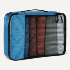 4-Piece Packing Cubes Travel Accessories Set, Luggage Organizer with Double Zipp