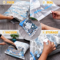 Vacuum Storage Bags, Space Saver Sealer Bags,Vacuum seal bags for clothing, P…