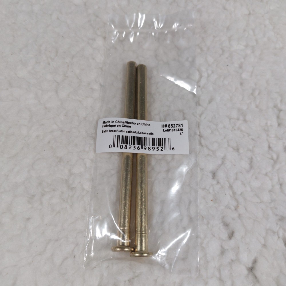 4″ Residential Door Hinge Pin Only – Satin Brass Finish Set Of 2, 3 On Request