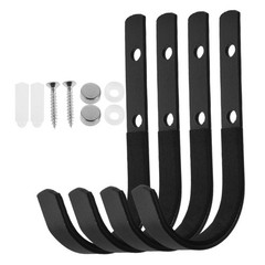 4 Sets Extension Cord Holder Hooks Outdoor Hanging Backpack Hanger
