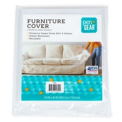 Clear Furniture Cover 134×46 Reusable Protector Moving Storage Dust Stains New