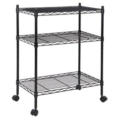 3/4/5-Shelf Storage Shelving Unite Metal Organizer Wire Rack for Kitchen Garage