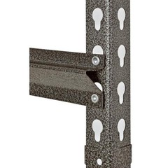 Muscle Rack 0001756711485 5-Shelf Steel Shelving, Silver-Vein, 18″ D x 36″ W x