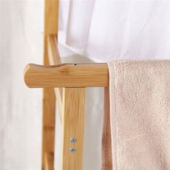 Double Rod Rolling Clothes Rail Clothes Trouser Rack Drying Rack Storage Display