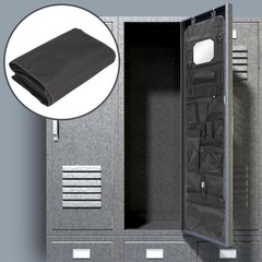Police Style Hanging Closet, 52 x 11 Inches Shelf Hanging Work Locker Organiz…