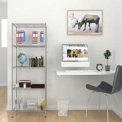 Heavy Duty 5 Layer 60″x22″x12″ Wire Shelving Rack Adjustable Shelf Storage US