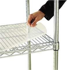 ALESW59SL3624 Plastic 36 In. X 24 In. Shelf Liners for Wire Shelving – Clear (4/