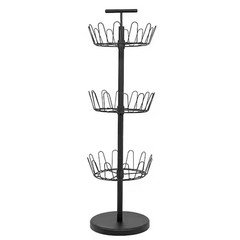 OBO👟⭐ NEW CANOPY 3-TIER ADJUSTABLE SHOE ORGANIZER FREESTANDING STORAGE RACK 👟⭐