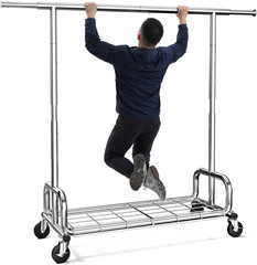 Clothing Racks Heavy Duty Clothes Rack Adjustable Garment Rack for Hanging Cloth
