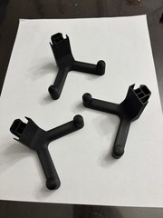 Lifetime Shed removable Double Storage Hooks, 2 Traditional Hooks, Black Plastic