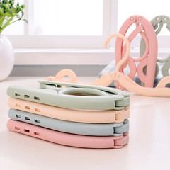 Clothes Hanger 5Pcs/10Pcs Foldableable Portable Travel Portable Clothes Hanging