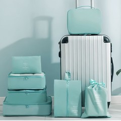 7x Travel Storage Bag Packing Cubes Set Luggage Organizer for Suitcase Carry On