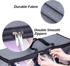 2 PCS Wide Hat Storage Baseball Caps Organizer W/ 2 Sturdy Handles Hat Racks