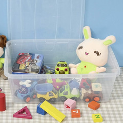 Clear 16 Quart Storage Bins with Lids – 2 Pack Plastic Latch Containers