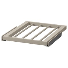 IKEA KOMPLEMENT Pull-out Pants Hanger Beige 19 5/8×22 7/8″ 905.090.65