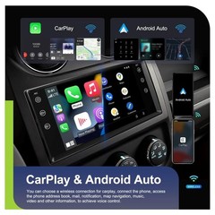 7″ Car Stereo for Jeep Commander 08-11 Carplay Android Auto BT Backup Cam 2G+32G