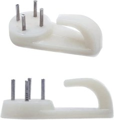 Concrete Wall Hooks，25pcs Invisible Nail Hangers, No Damage Picture Hanger ， …