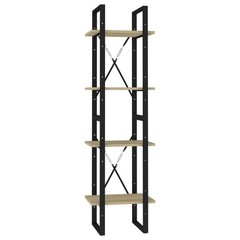 Bookshelf Book Cabinet Shelving Unit for Living Room Engineered Wood vidaXL