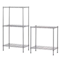 Wire Shelving 5 Tier Storage Rack Shelf Shelves Unit Kitchen Organizer Holders