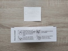 Adhesive Hooks (2.36 x 2.36in) Transparent Stainless Steel PVC Plastic (20 Count