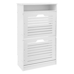 Shoe Cabinet With 2 Flip Drawers Shoe Shelves Shoe Storage Organizer Entryway