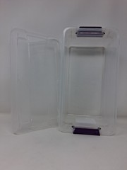 Sterilite 17511712 6 Quart Clearview Latch Storage Container 6 qt, Sweet Plum