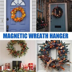 Mini Magnetic Hooks Black 12 Pack Small Magnet Strong 8Lbs for Refrigerator